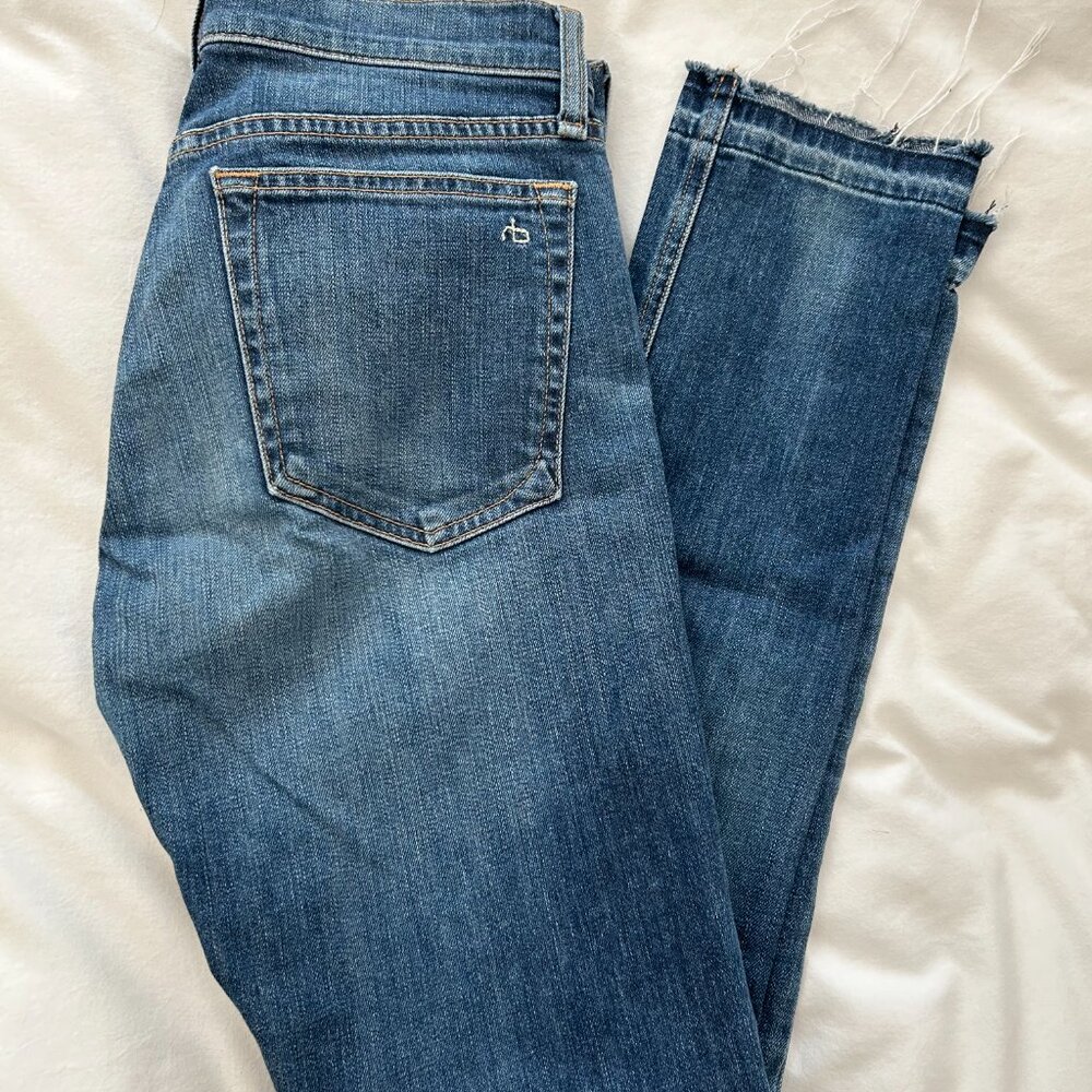 Rag & Bone 10 Inch Dre Boyfriend Jeans W26